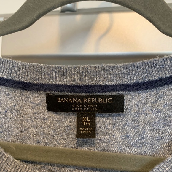 Banana Republic silk linen sweater XL - Picture 2 of 2